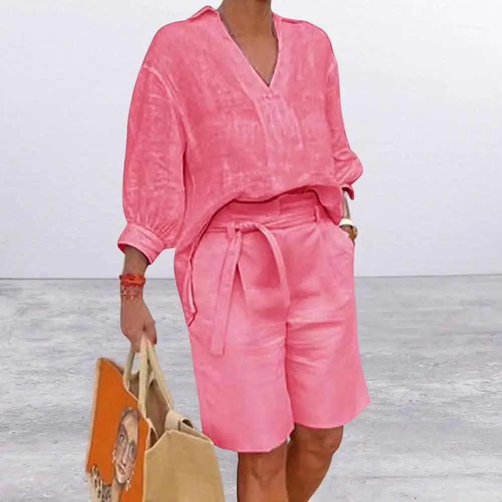 Stijlvolle Lente Tweedelige Set van Luxe Comfort