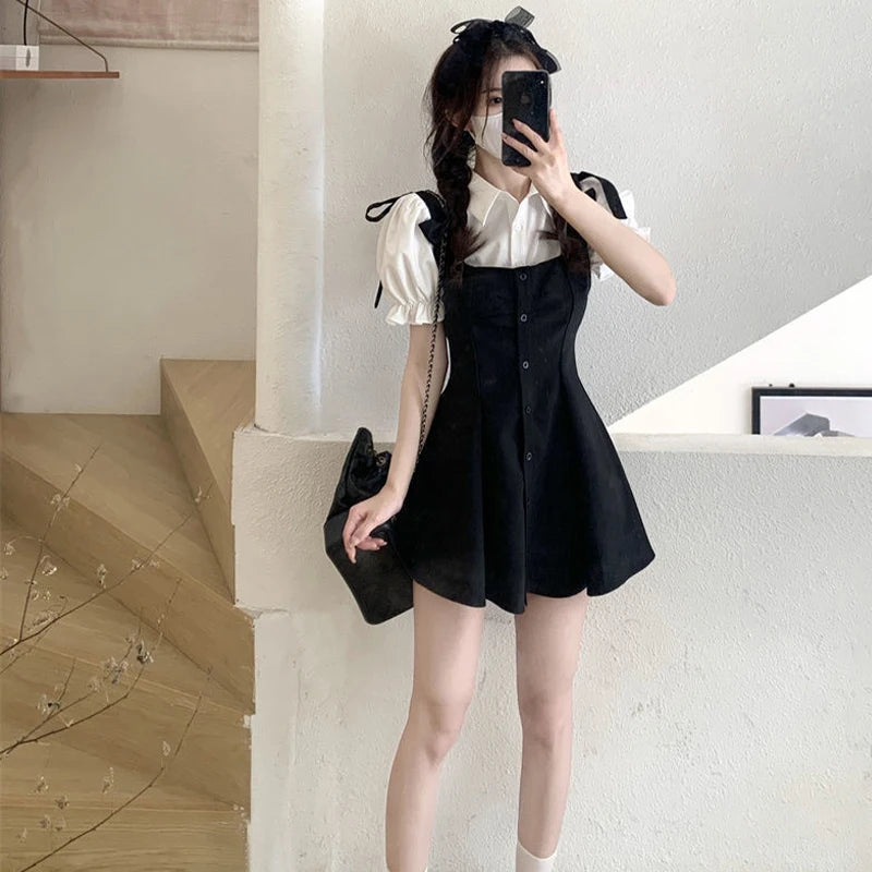 ModeMeester Set Trendy Due Pezzi per Donne