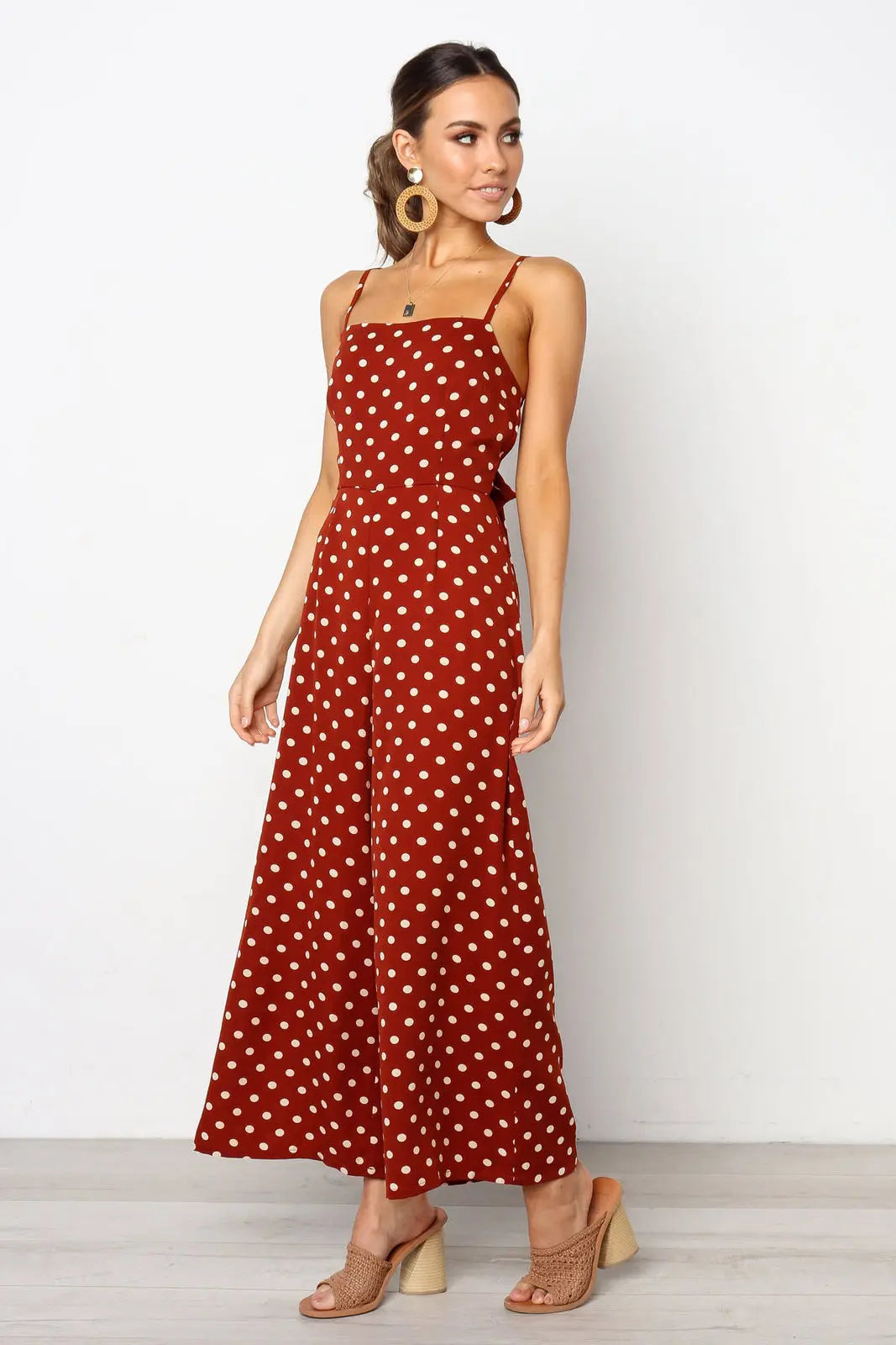 Zonnestraal Mouwloze Bodycon Jumpsuit voor Vrouwen