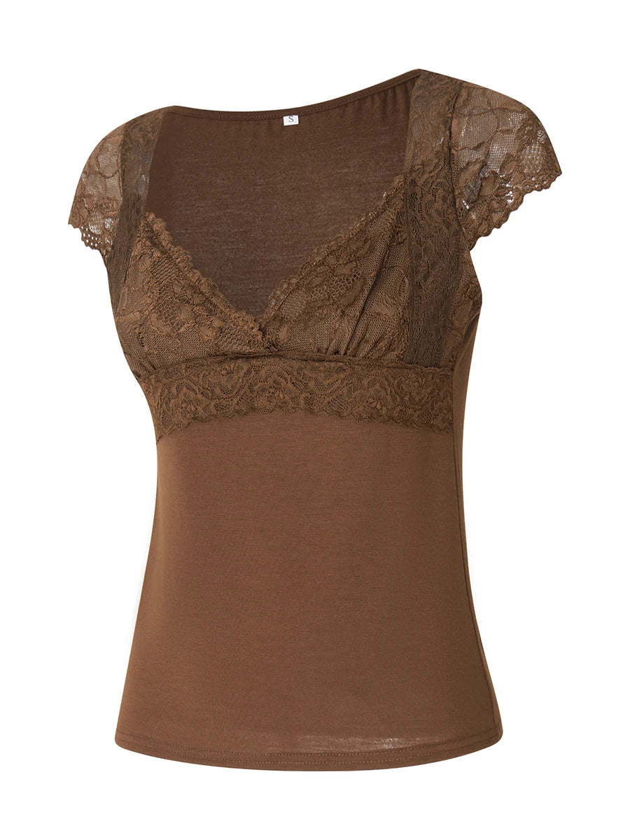 Top Crop Estivo in Stile Grunge Y2K