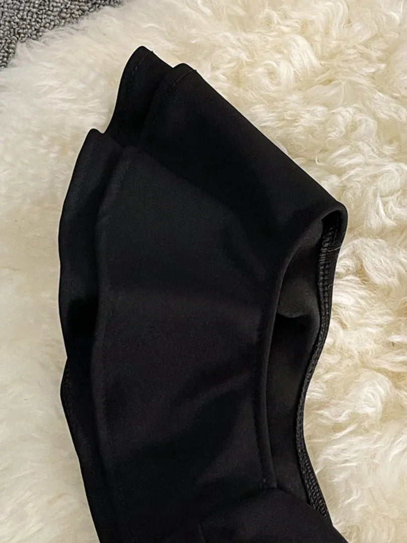 Diva Zwarte Witte Mini Jurk