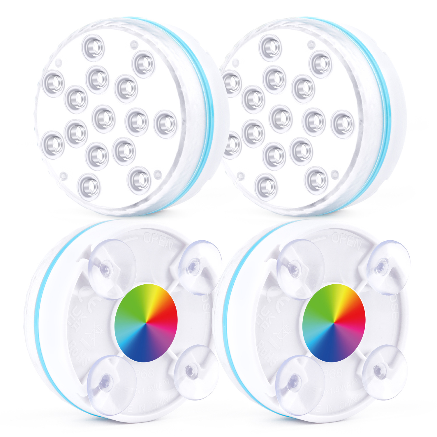 Lampada esterna impermeabile che cambia colore
