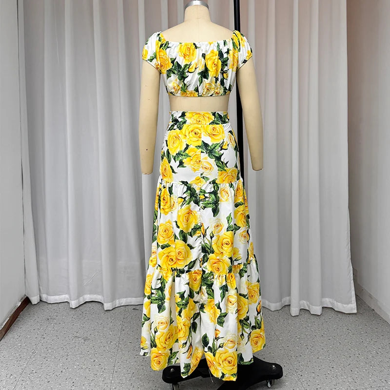 FloralChic Verleidelijke Bloemenpracht Set