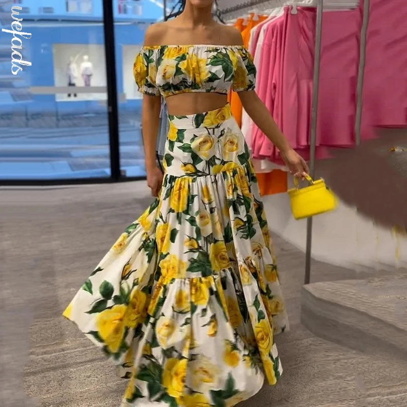 FloralChic Verleidelijke Bloemenpracht Set