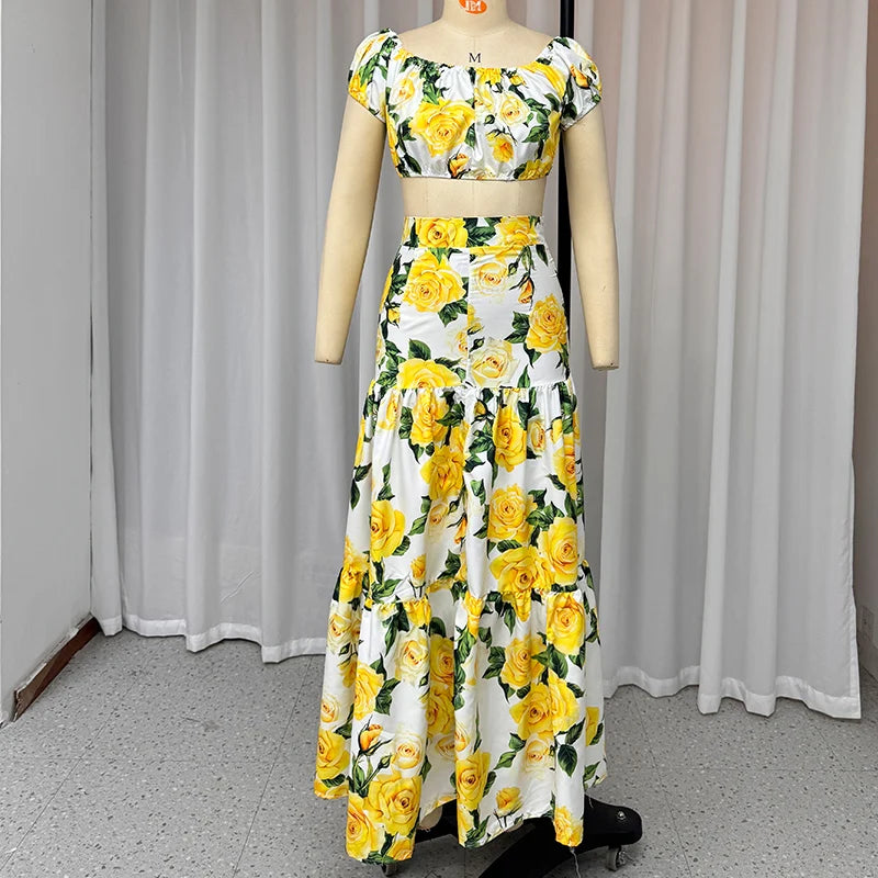 FloralChic Verleidelijke Bloemenpracht Set