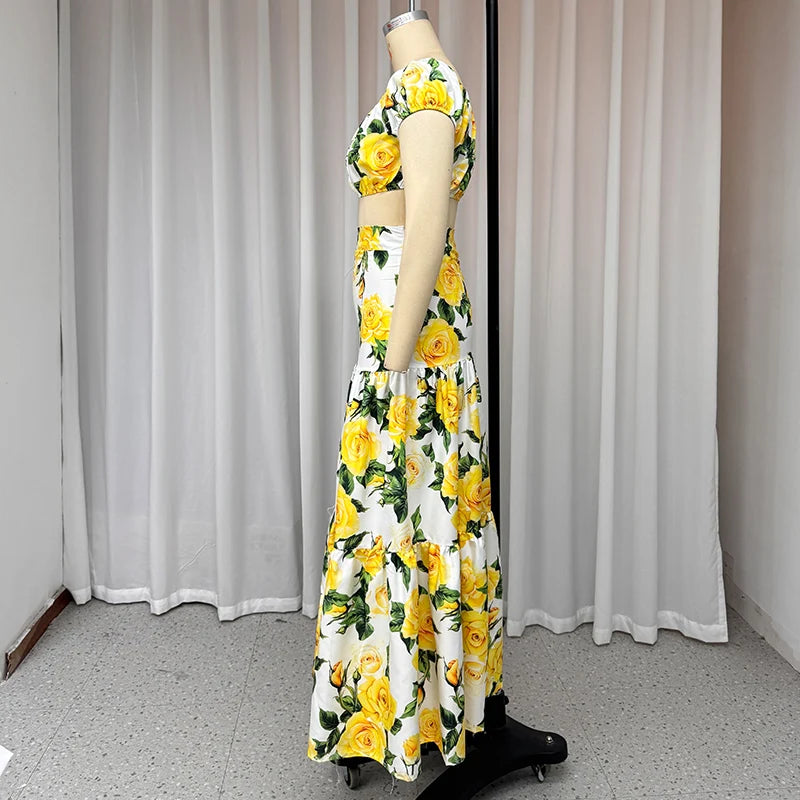 FloralChic Verleidelijke Bloemenpracht Set