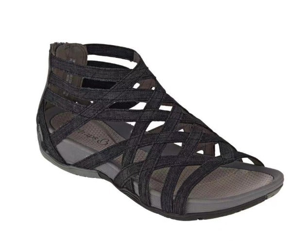 Velanora - Platte orthopädische Sandalen Rom