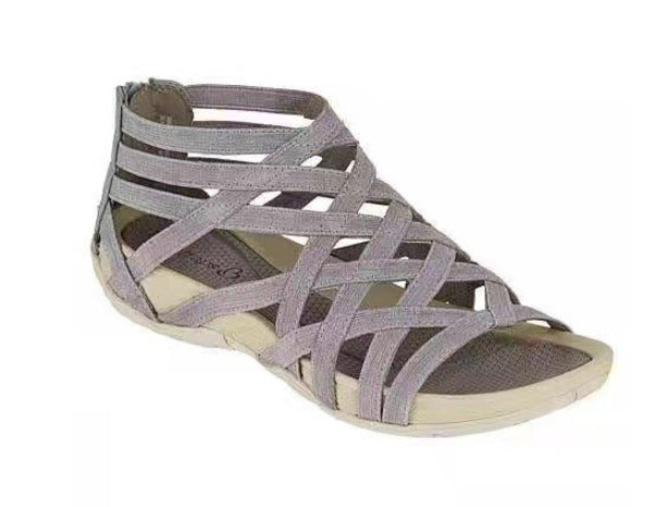 Velanora - Platte orthopädische Sandalen Rom