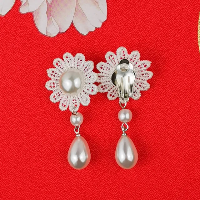 Luna Fashionable Pearl Necklace Set