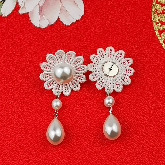Luna Fashionable Pearl Necklace Set