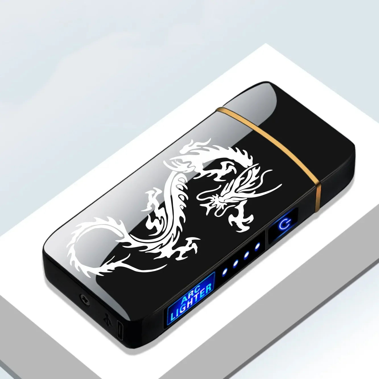 Accendino USB antivento con design moderno