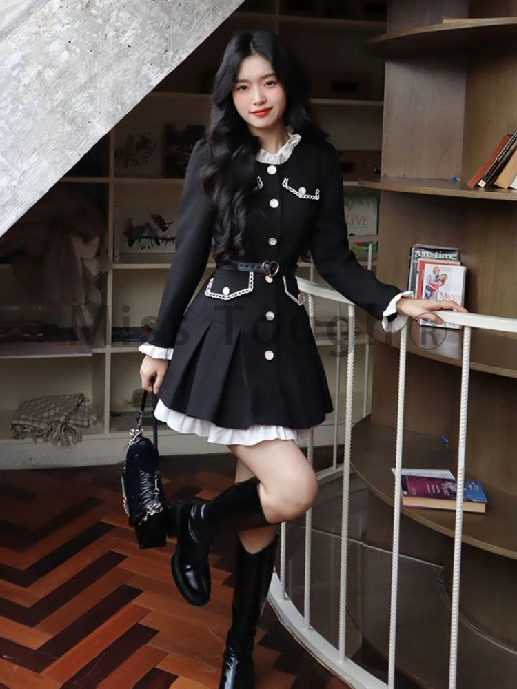 Charisma Winterriem Lolita Mini-Jurk
