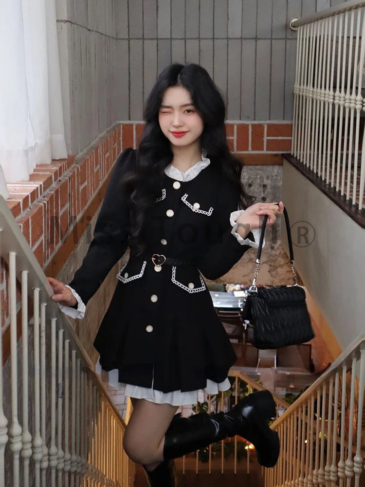 Charisma Winterriem Lolita Mini-Jurk