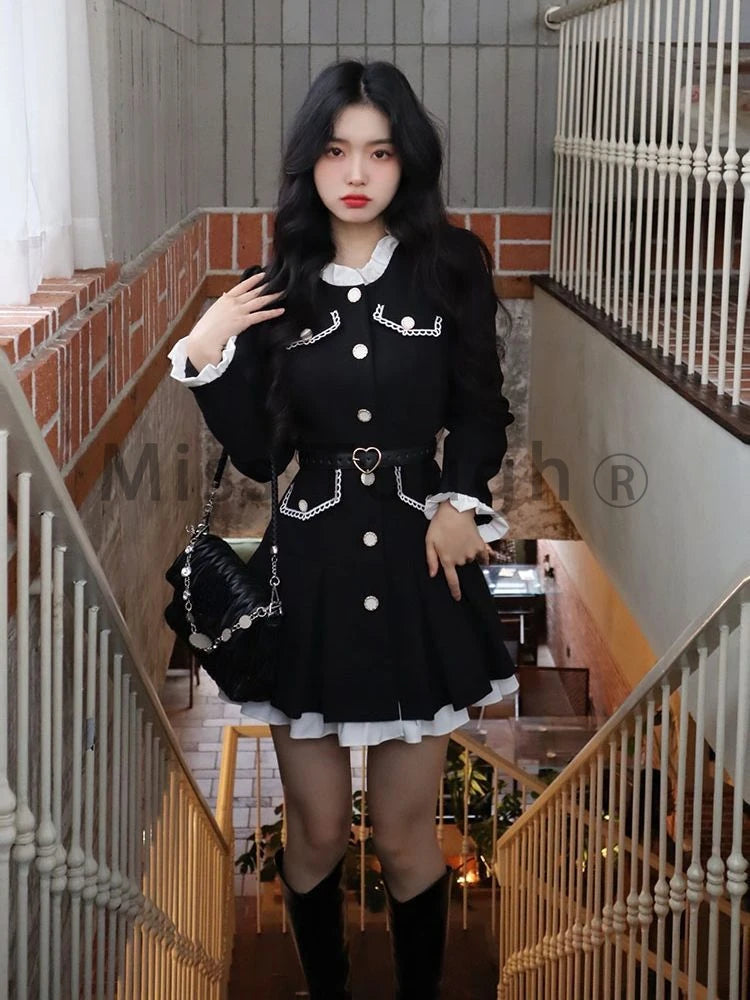 Charisma Winterriem Lolita Mini-Jurk