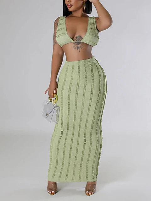 Jouw Perfecte Zomerse Gebreide Set van Femina Chic's