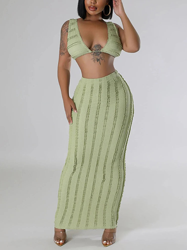 Jouw Perfecte Zomerse Gebreide Set van Femina Chic's