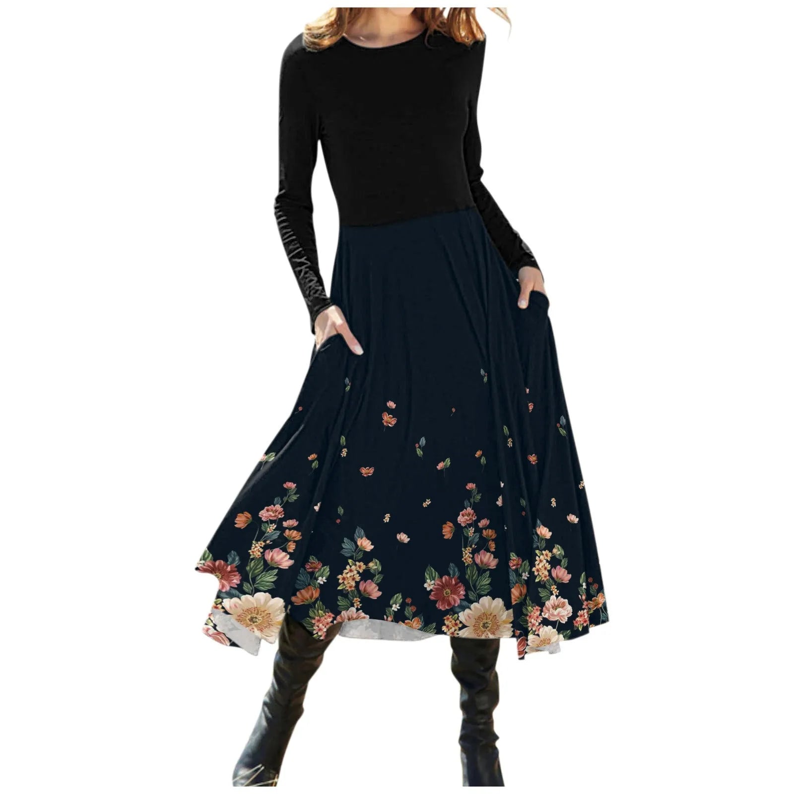 Bloemenprint Zomerjurk