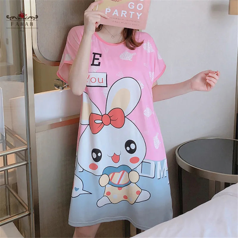 CosyDreams Cartone Animato Camicia da Notte Estiva