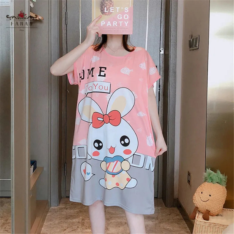 CosyDreams Cartone Animato Camicia da Notte Estiva