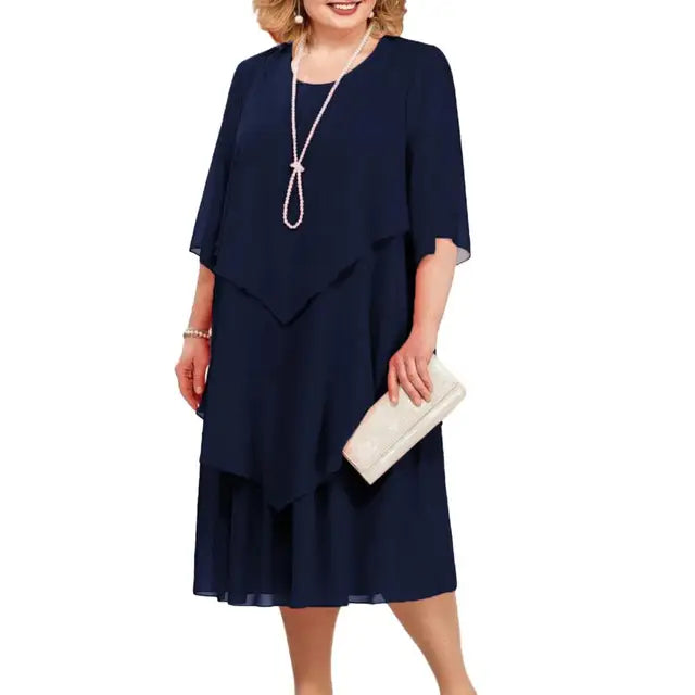 Celestial Midi Dress for Spring and Summer