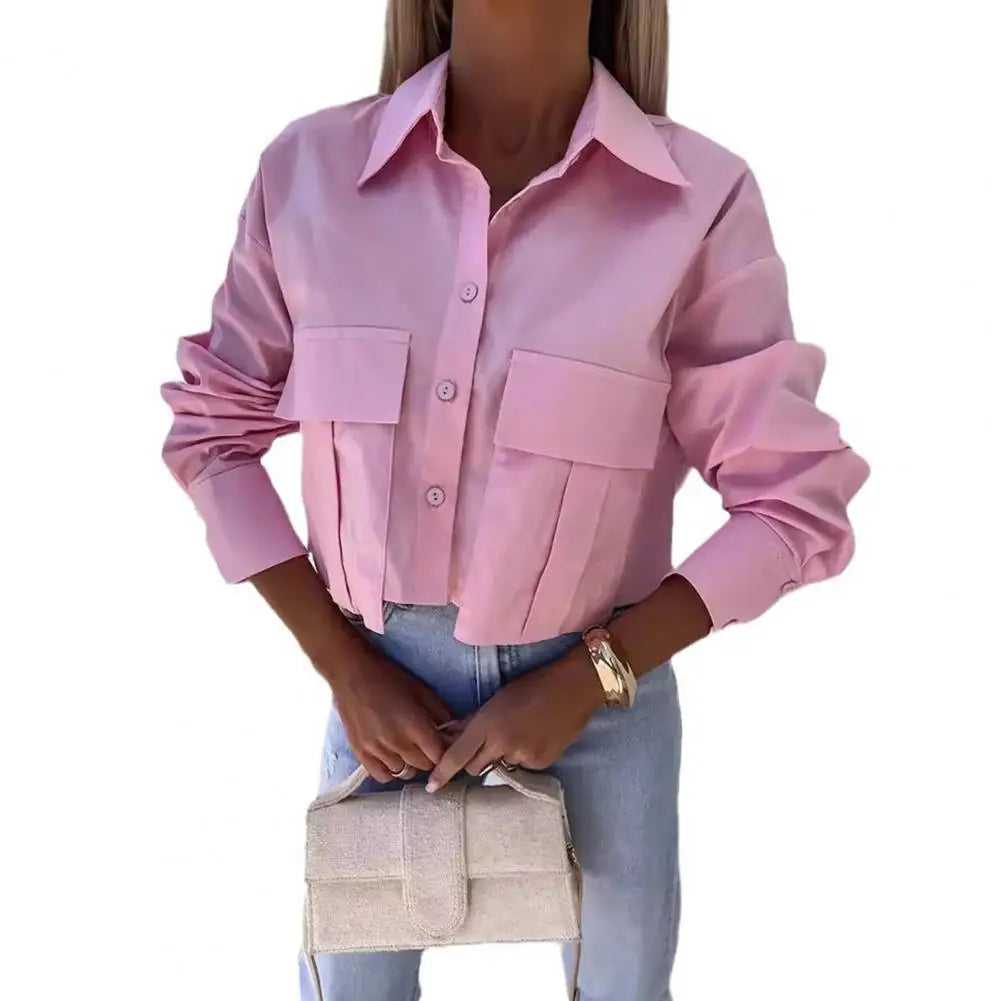 Radiant Summer Lapel Blouse from ZomerGloed