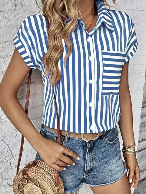 Chic Charm Vrouwelijke Stijlvolle Blouse