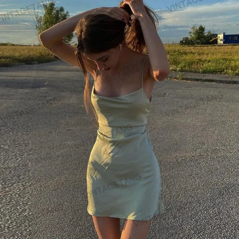 Groene Zomer Jurk van ModeLuxe