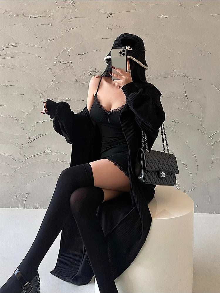 Retro Kant Bodycon Jurk