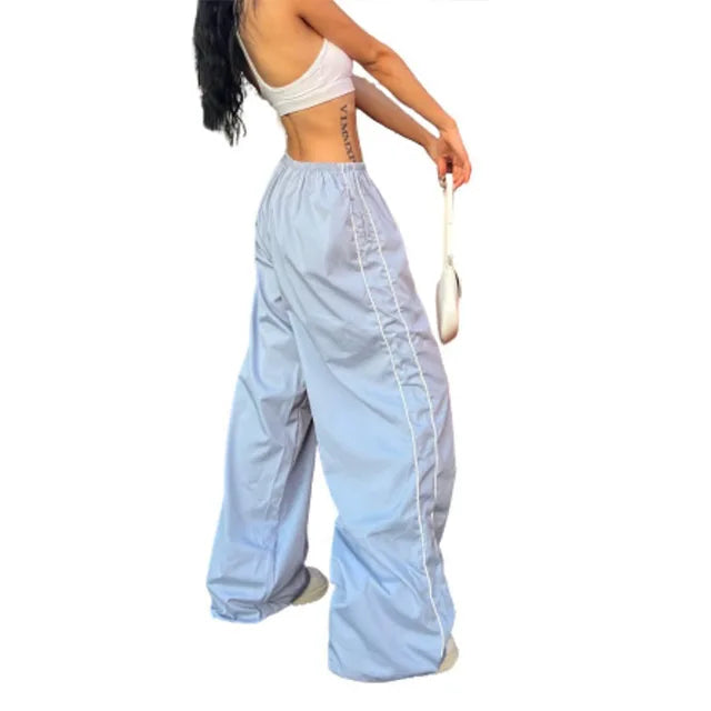 Pantalones Cargo Holgados Vintage Y2K para Mujeres
