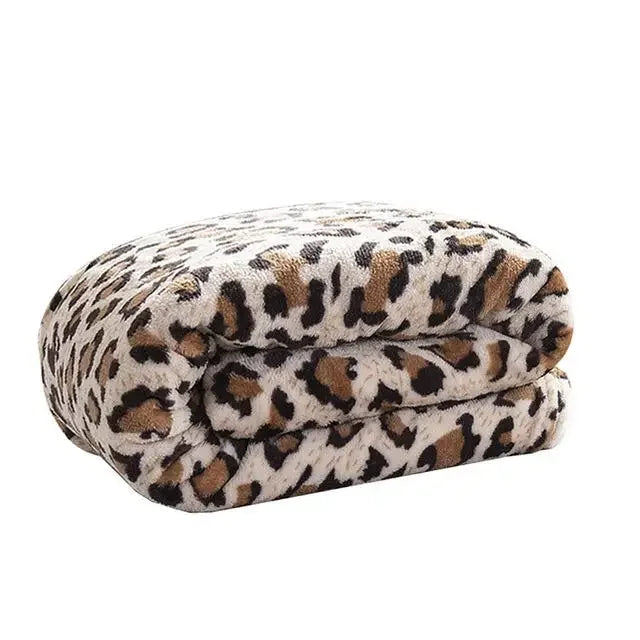 Yara | Deken | Leopardprint