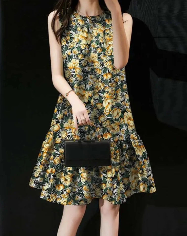 Zomerse Elegante Losse Jurk van ModeLuxe