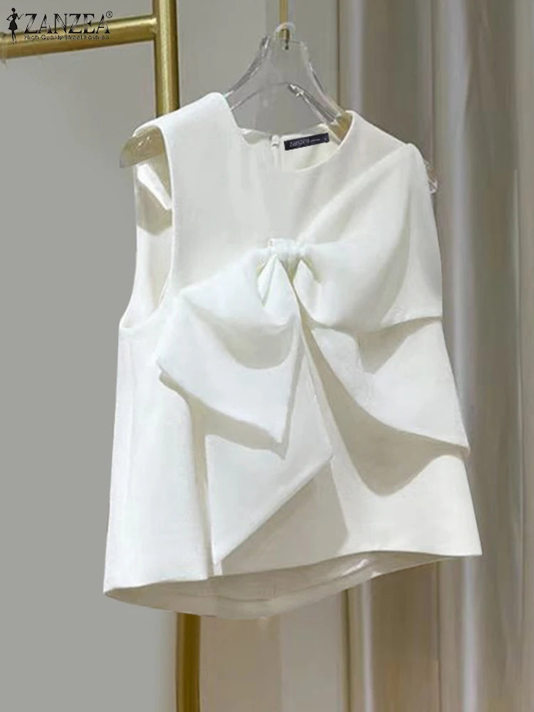 SummerGlow Top senza maniche