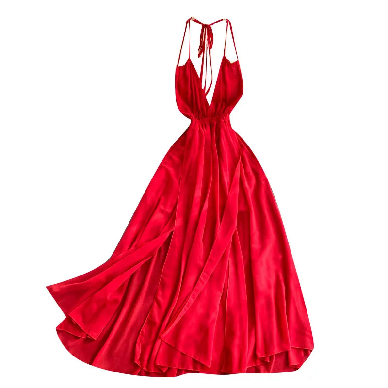 Luminara Dames Sensuele Halterjurk