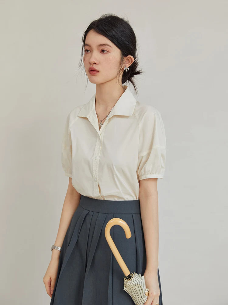 Zomerbries Katoenen Dromen Shirt voor Dames