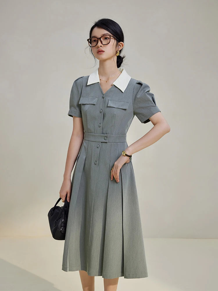 Eleganta Luxe Zomerjurk voor Vrouwelijke