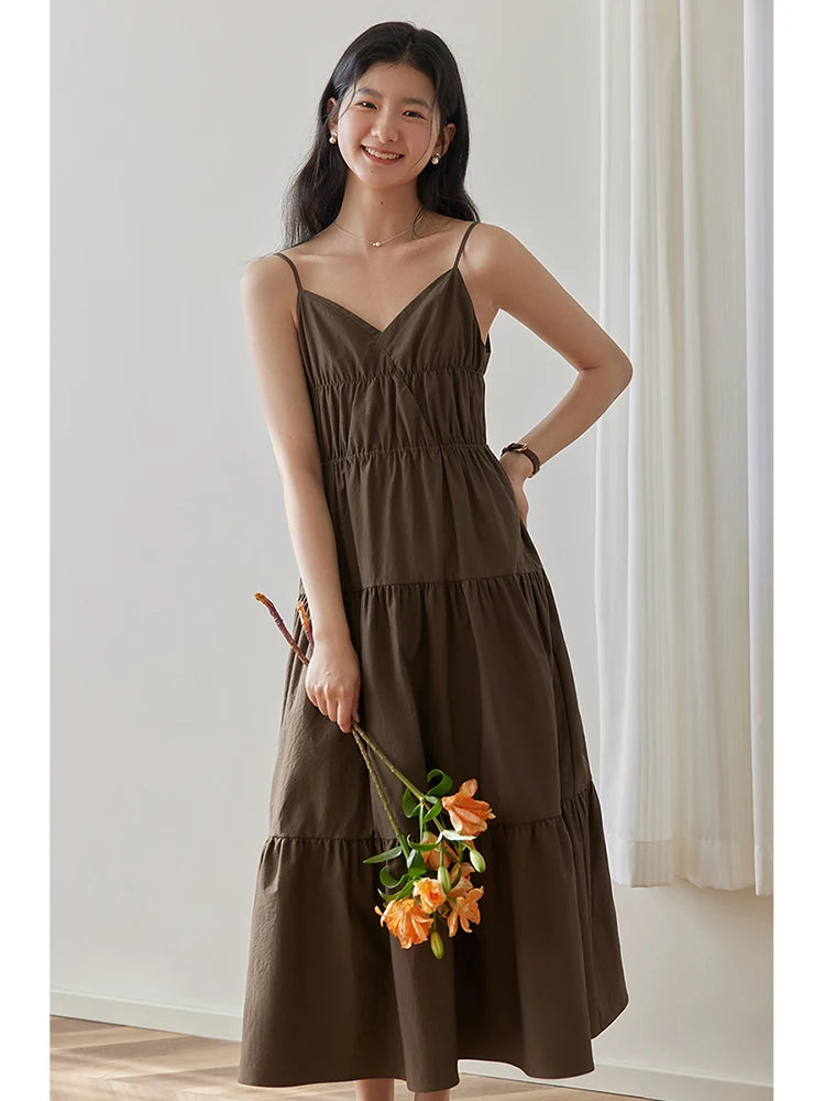 Belle Époque Fashion Anti-Rimpel Retro Zomerjurk