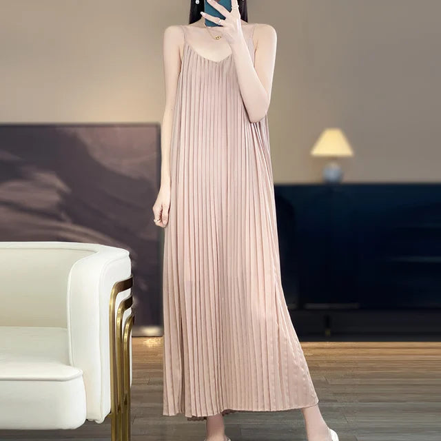 Serenity Luxe Zijden Resort Jurk 2024