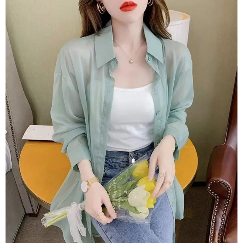 Summer SunBreeze Chiffon Top