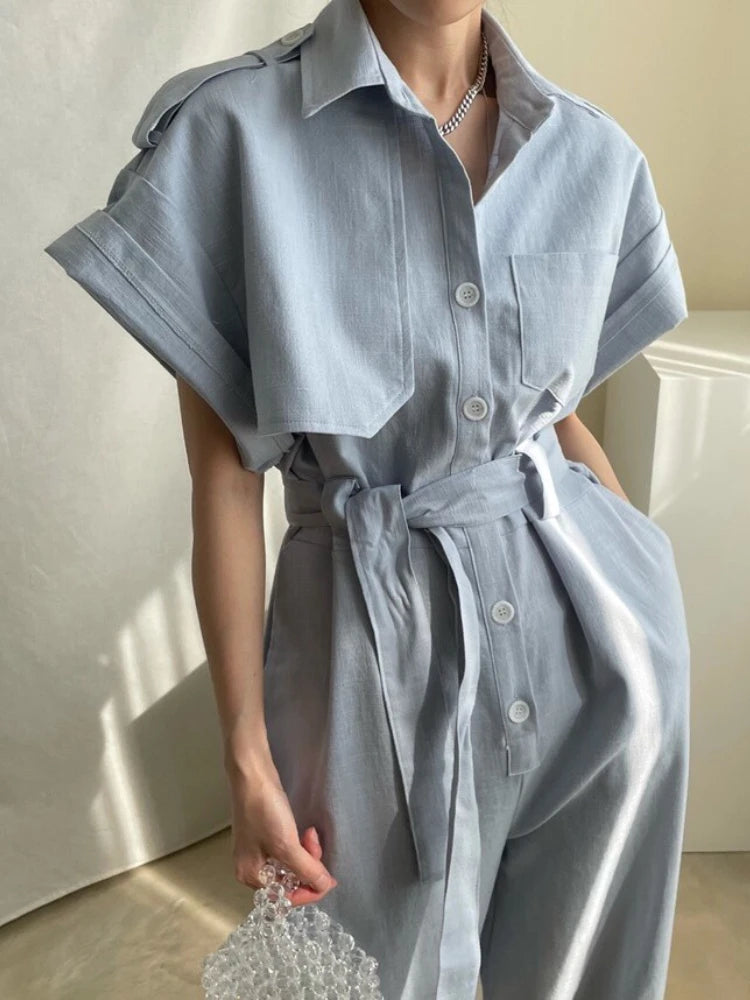 Zomerse Dames Jumpsuit Luna voor Trendy Zomerse Stijl