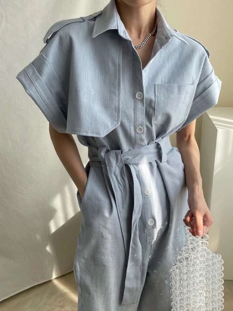 Zomerse Dames Jumpsuit Luna voor Trendy Zomerse Stijl