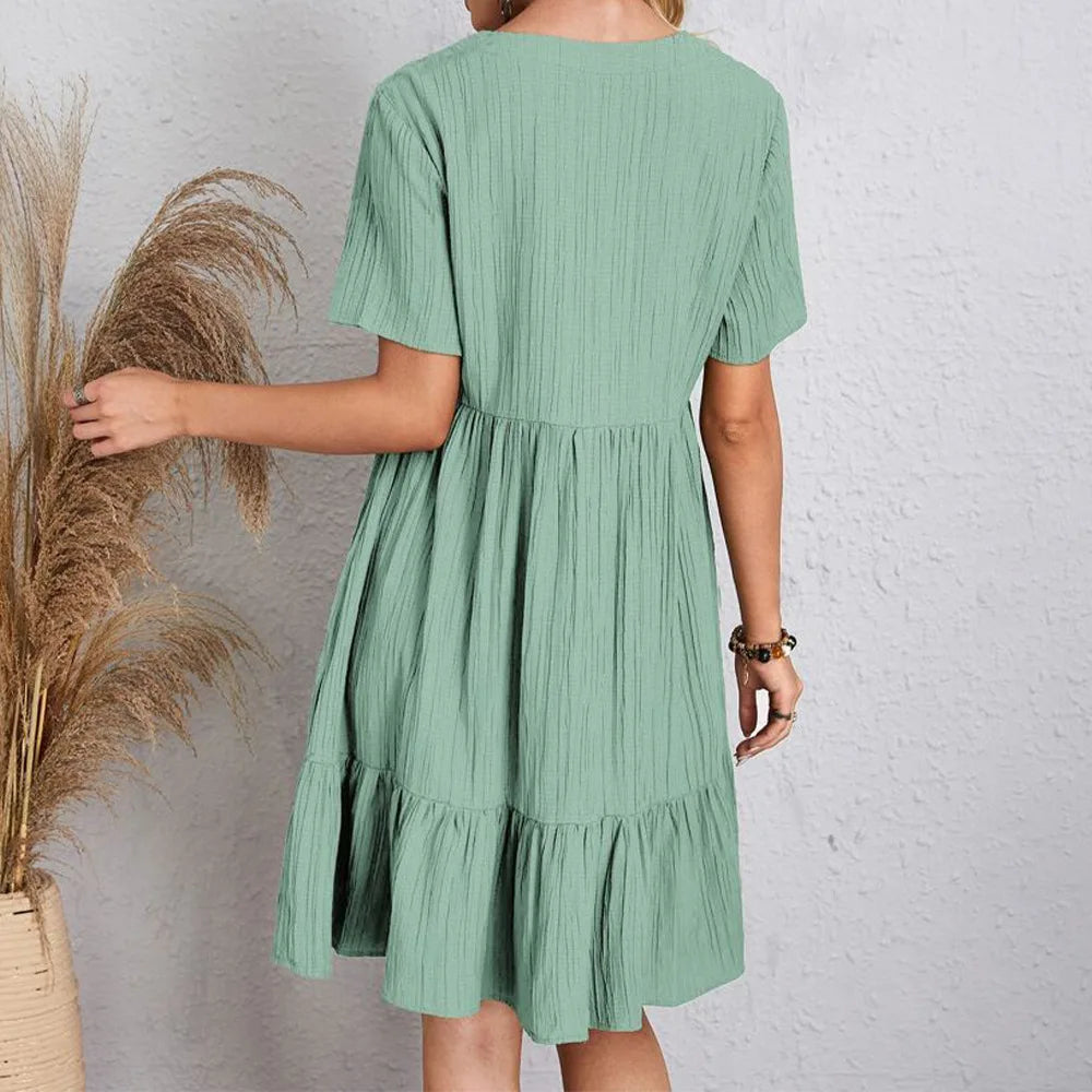 Stylish Summer Women's Mini Dress