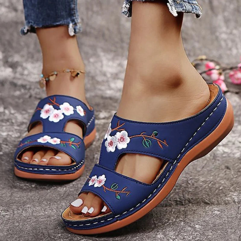 Zomerse Sleehak Sandalen LuxeLife Collectie