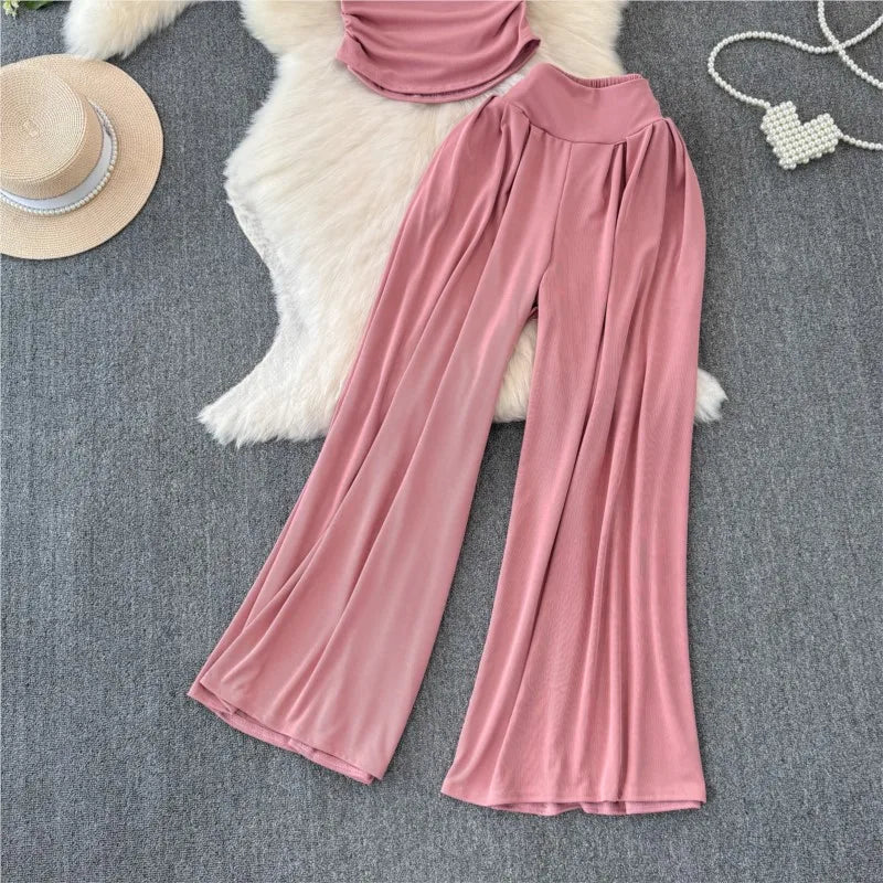 Bohemian Glow Wijde Broek Set