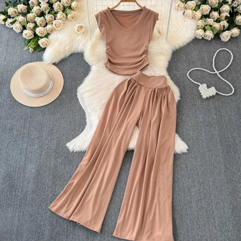 Bohemian Glow Wijde Broek Set