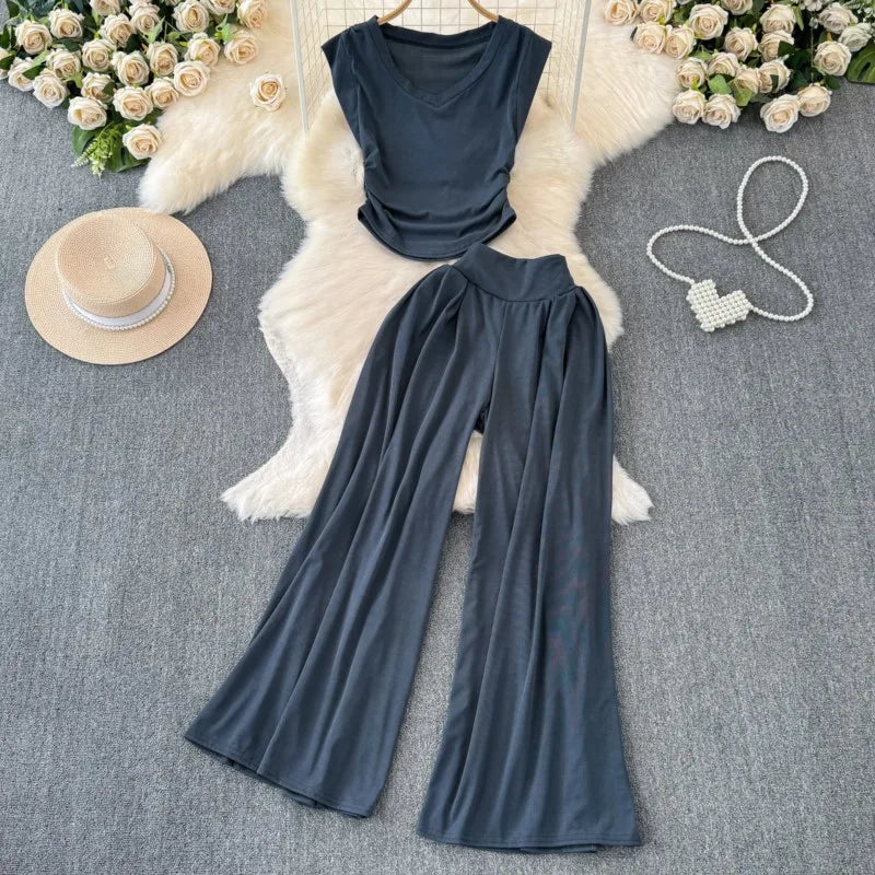 Bohemian Glow Wijde Broek Set