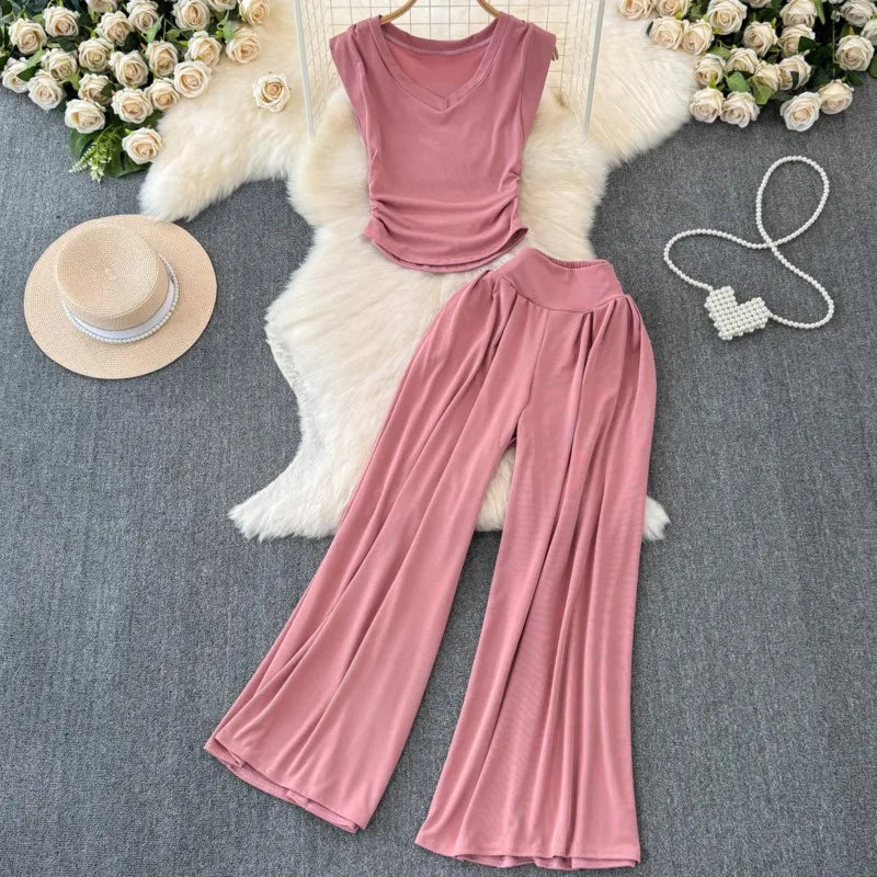 Bohemian Glow Wijde Broek Set