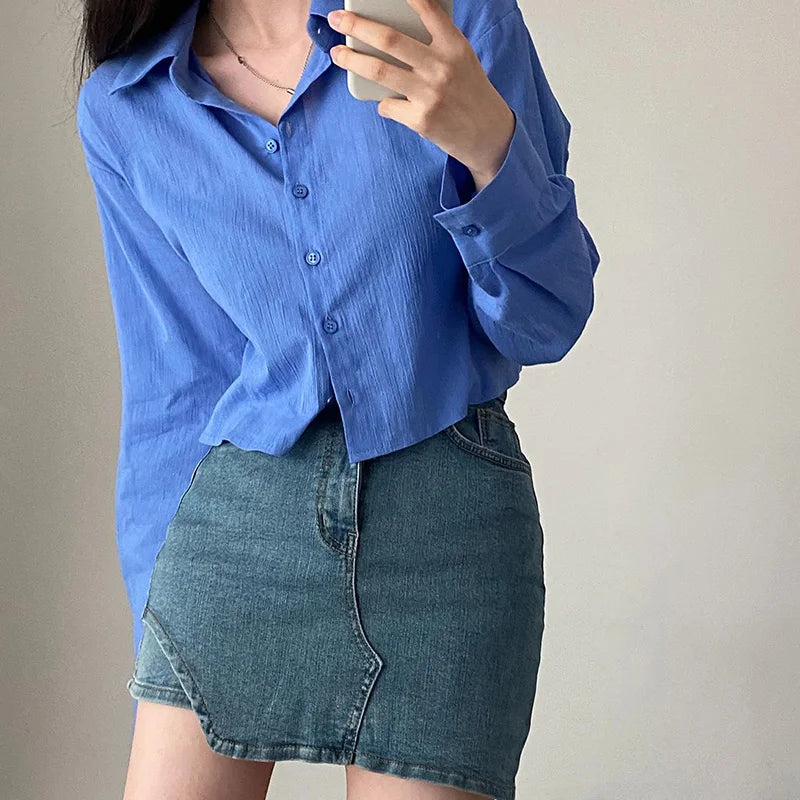 LumaFashion Cardigan in chiffon schermante dal sole