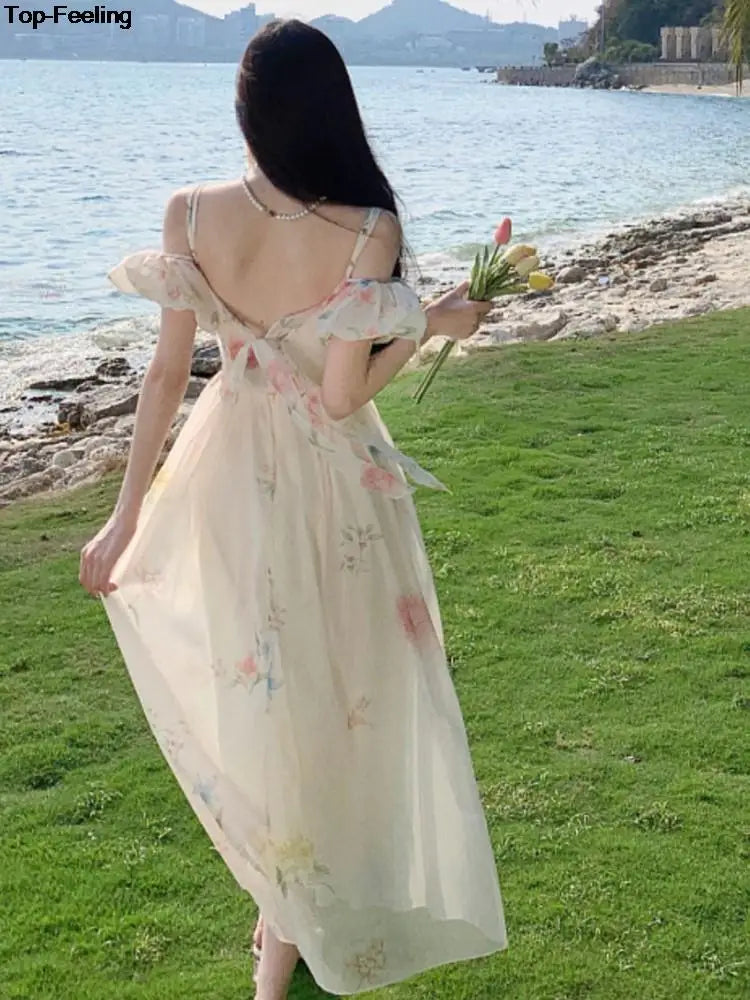 Franse Vintage Zomerjurk