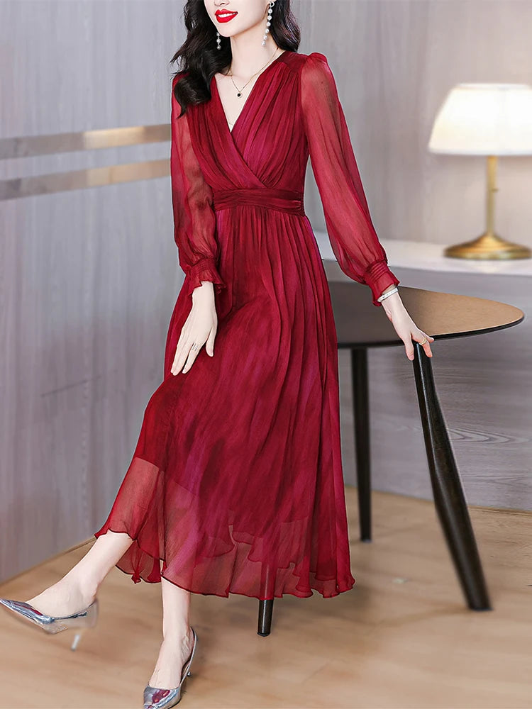 Glamouröse Mode Rotes Abschlussballkleid für den Sommer