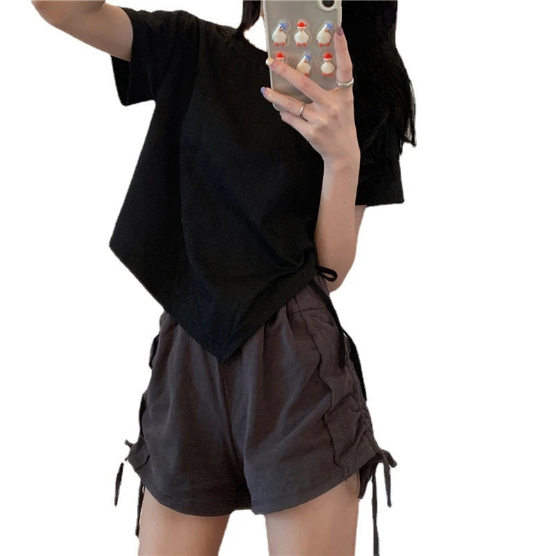 ChicFemme Zomer Sexy Bandage Crop Top Vrouwen